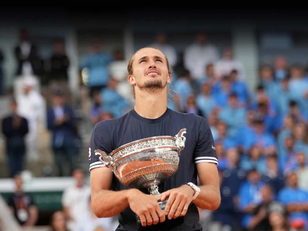 FLOODGATES OPEN: ALEXANDER ZVEREV CELEBRATES LONG-AWAITED FRENCH OPEN WIN